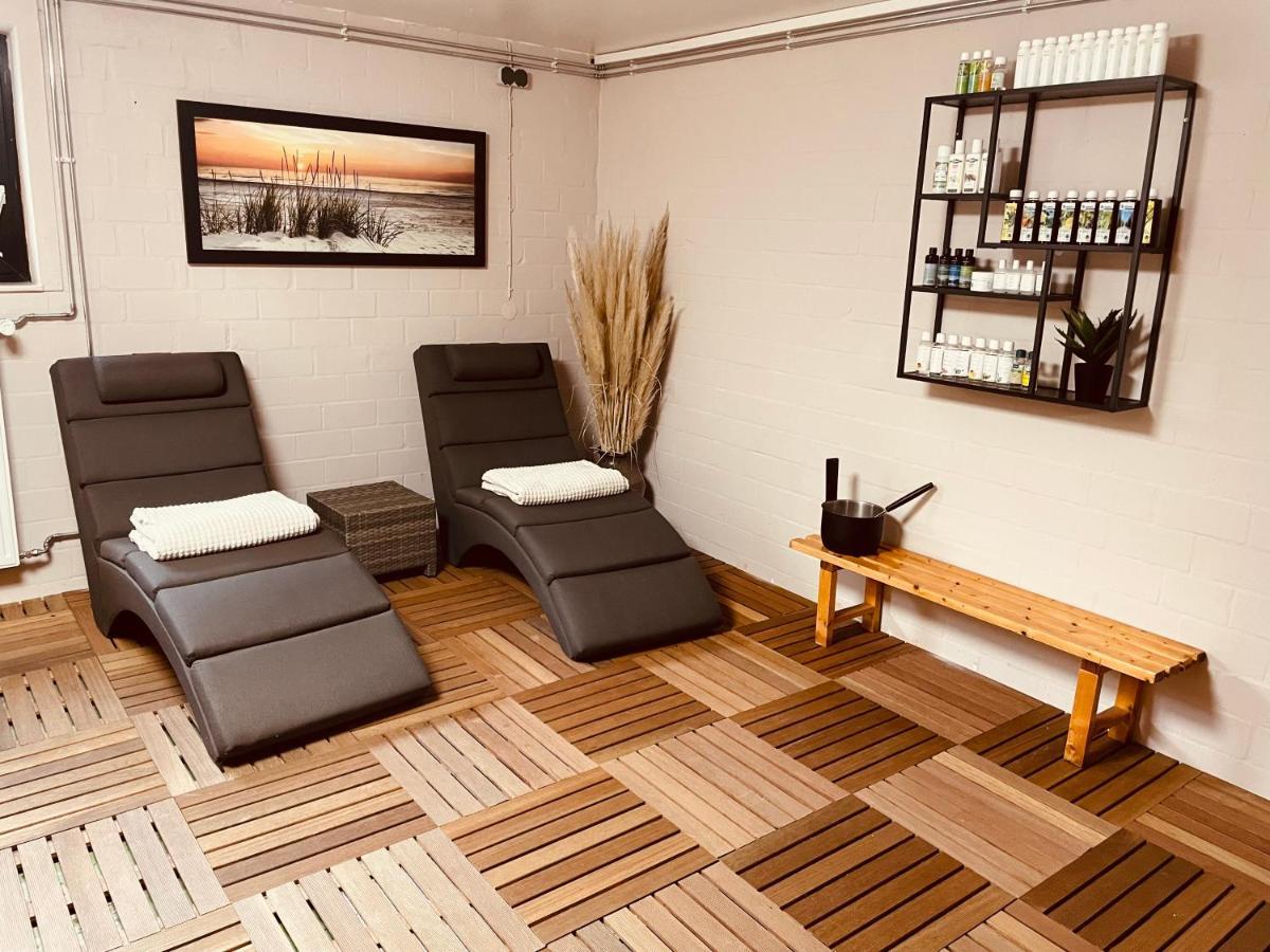 Stylisches Modernes Apartment, Sauna Und Wellness Top Lage Lubbecke Extérieur photo